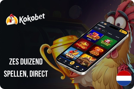 Kokobet game aanbod op smartphone