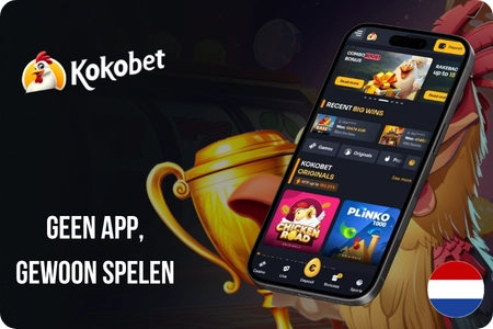 Kokobet mobiele browser zonder installatie